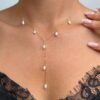 Collier perles d'eau douce en Gold Filled