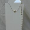 Chaîne de dos en perles d'eau douce en Argent 925
