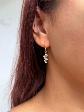 Boucles d'oreilles en perles d'eau douce