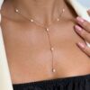 Collier en perles d'eau douce en Gold Filled