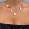 Collier avec charms en Gold Filled