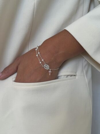 Bracelet Dizainier en perles d'eau douce