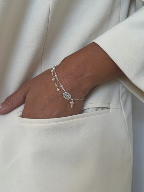 Bracelet Dizainier en perles d'eau douce