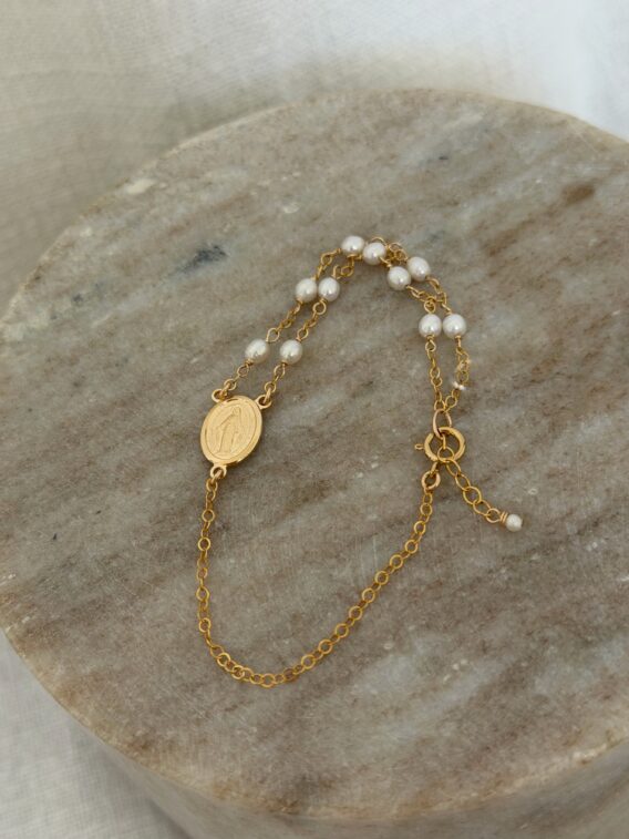 Bracelet Dizainier en perles d'eau douce