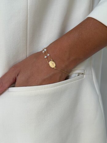 Bracelet Dizainier en perles d'eau douce