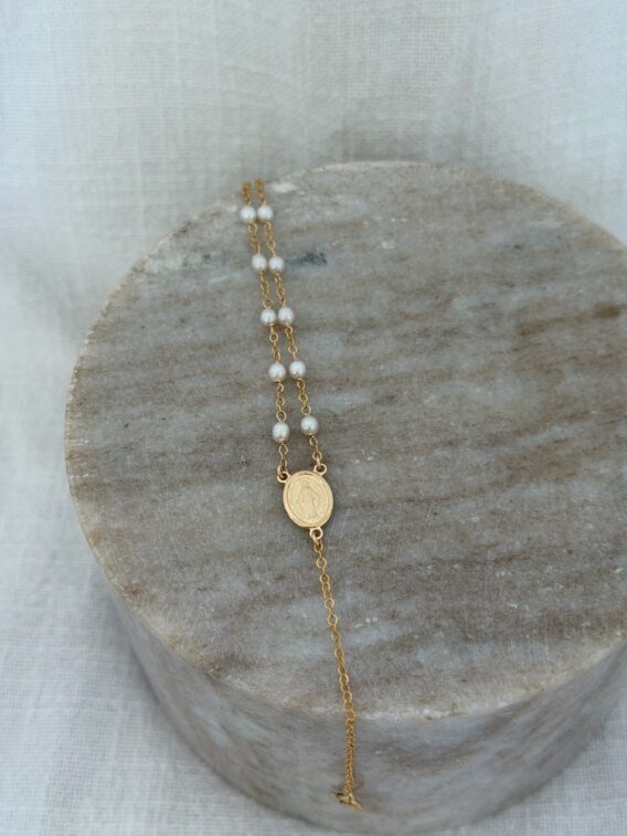 Bracelet Dizainier en perles d'eau douce