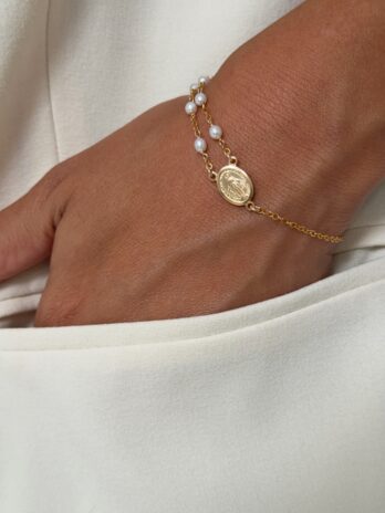 Bracelet Dizainier en perles d'eau douce