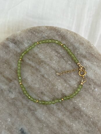 Bracelet péridot t3 1 Bracelet en Péridot