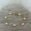 Bracelet en perles d'eau douce en Gold Filled