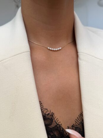 Collier en perles d'eau douce en Gold Filled