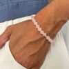 Bracelet en Quartz rose