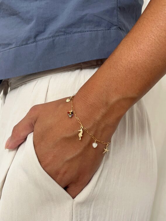 Bracelet charms new Bracelet avec charms en Gold Filled