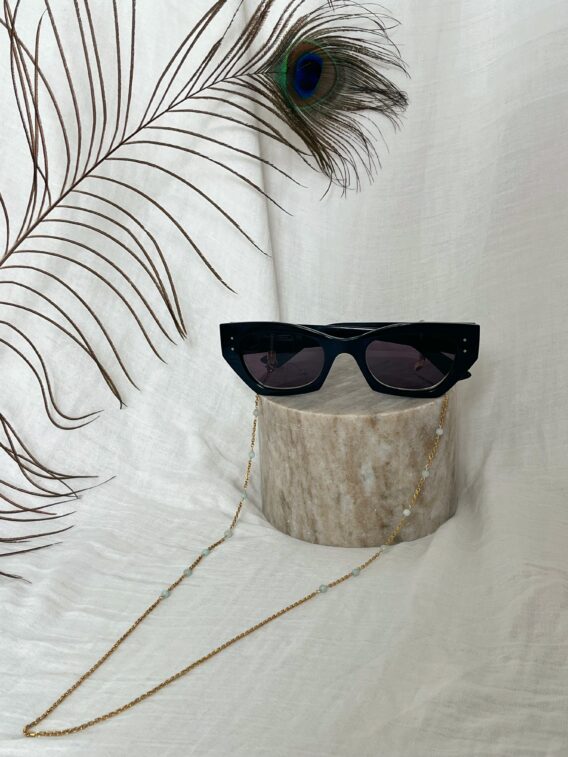 Bijou de lunettes en Amazonite