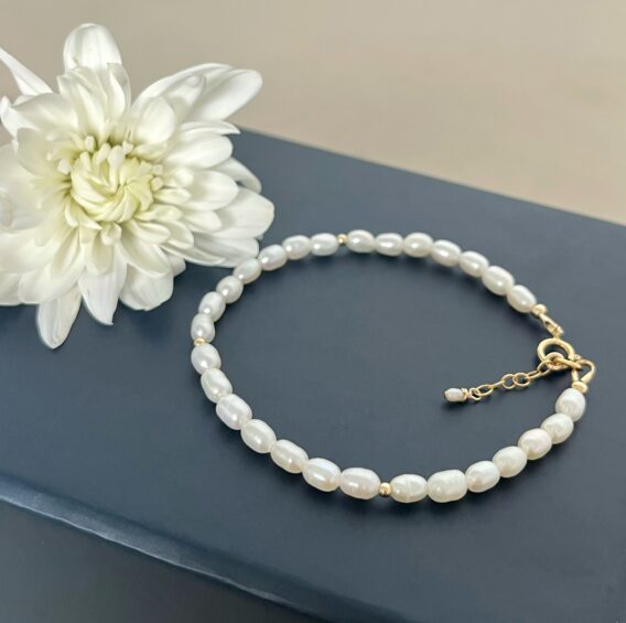 Bracelet tout en ped 1 Bracelet en perles d'eau douce