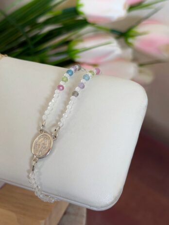 Bracelet Dizainier perles mixtes pour enfant