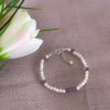 Bracelet en Nacre et Améthyste