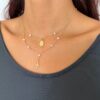 Collier perles d'eau douce en Gold Filled