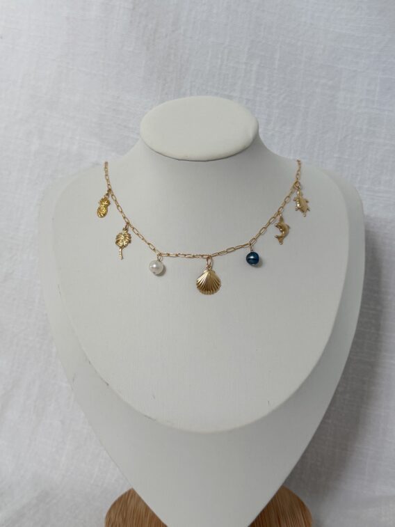 Collier charms en Gold Filled