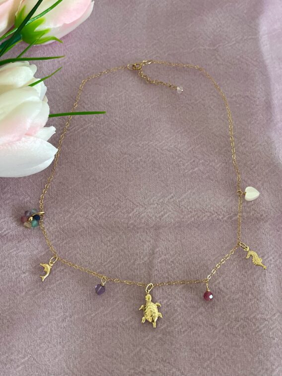 Collier charms en Gold Filled