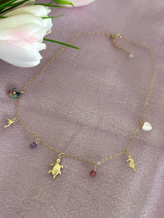 Collier charms en Gold Filled