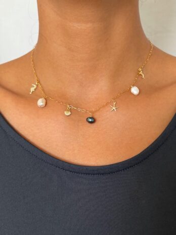 Collier charms en Gold Filled