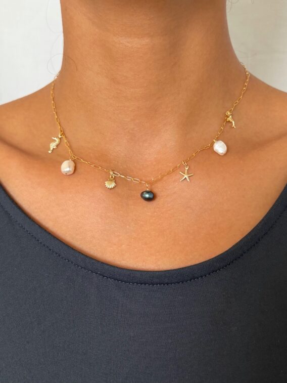 Collier charms en Gold Filled