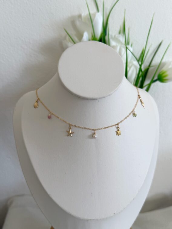 Collier charms en Gold Filled