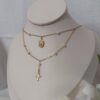 Collier perles d'eau douce en Gold Filled