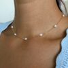 Collier en perles d'eau douce en Gold Filled