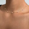 Collier en perles d'eau douce en Gold Filled