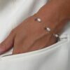 Bracelet en Tanzanite et Perles d'eau douce en Gold Filled