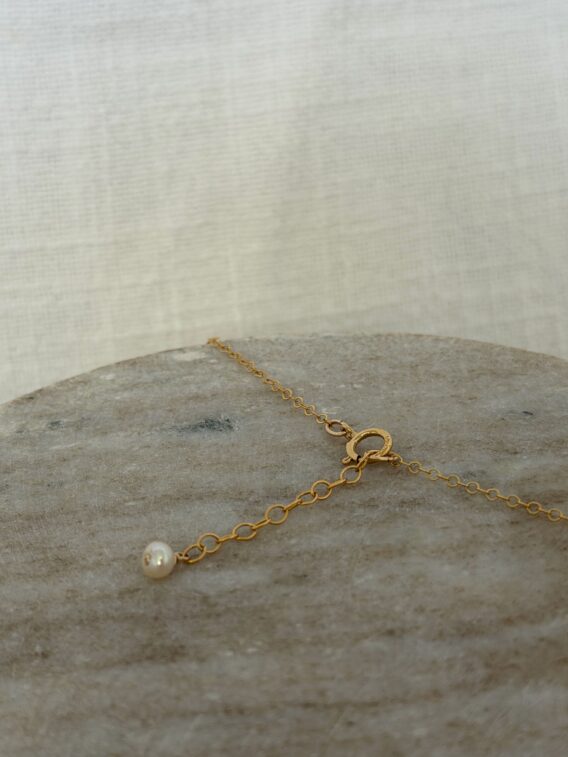 Collier en perles d'eau douce en Gold Filled