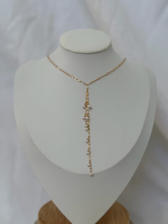 Collier perles d'eau douce en Gold Filled