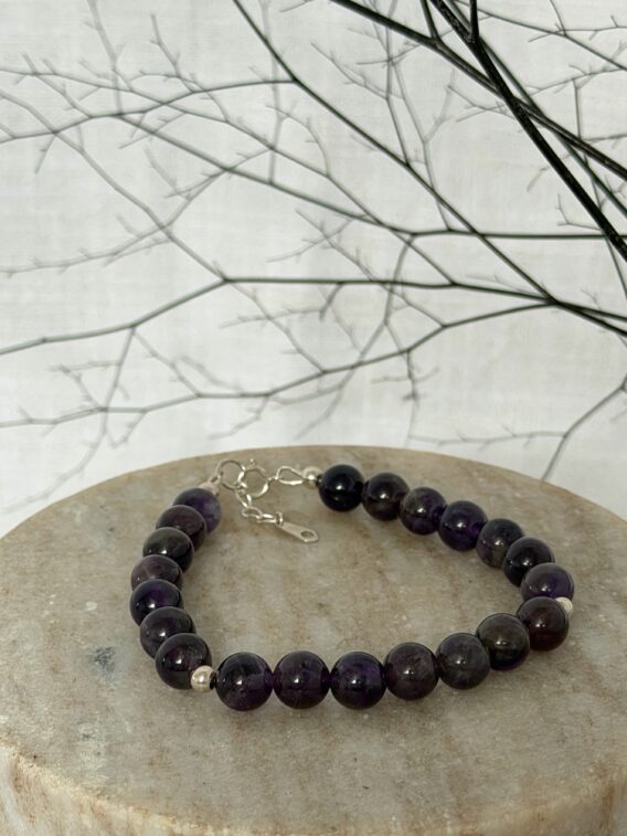 Bracelet en Améthyste en Argent 925